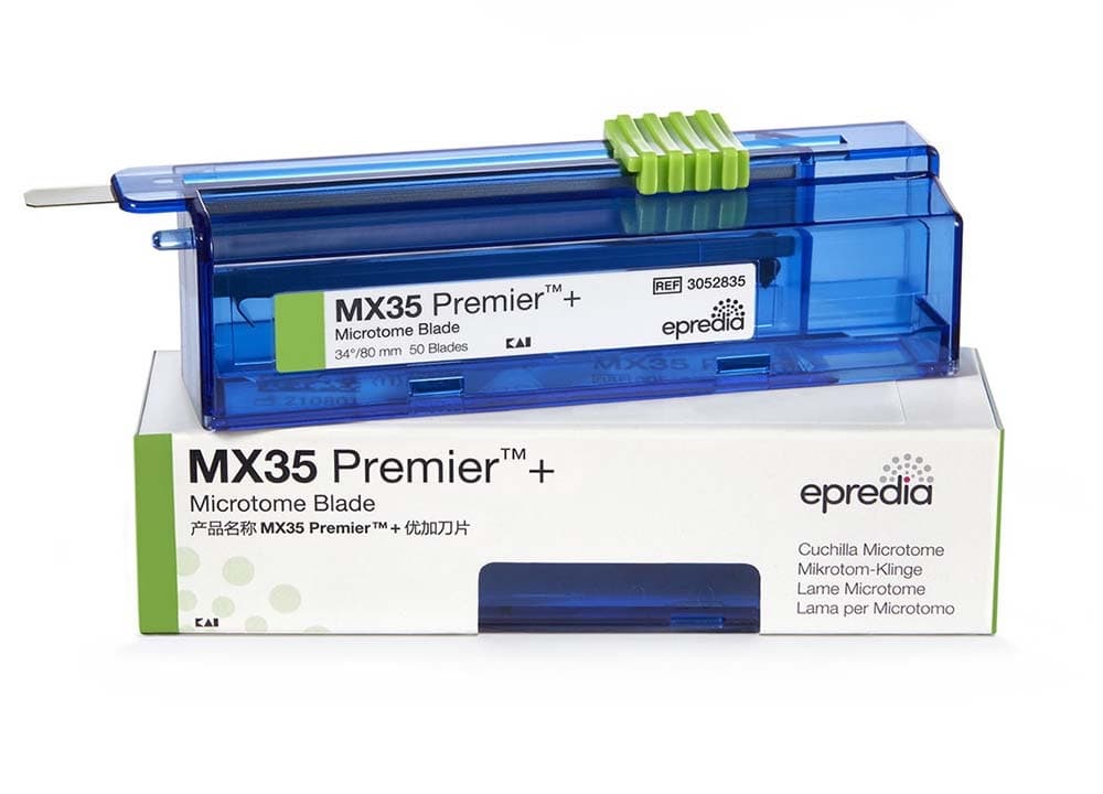 MX35 Premier+ Disposable Low-Profile Microtome Blades